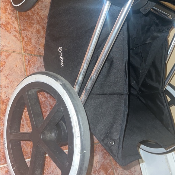 Denim Blue Cybex Stroller - Picture 3 of 8